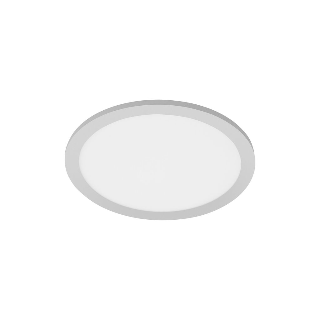 Panneau LED du capteur Telefunken, Ø 30 cm, 20 W, Chrome-Matt White